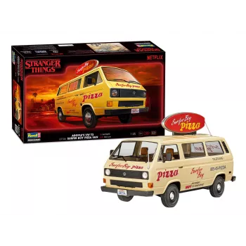 Revell Stranger Things VW T3 Bus Surfer Boy maqueta de plástico 1:24 07725