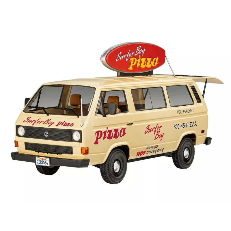 Revell Stranger Things VW T3 Bus Surfer Boy maqueta de plástico 1:24 07725