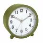 TFA Dostmann 60.1043.04 Despertador de quartzo verde-azeitona