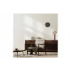 TFA Dostmann 60.3068.10 Relógio de parede de quartzo 25 cm ardósia, movimento contínuo