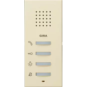 Gira Posto de habitação de sobrepor 125001 AP System 55 branco-creme