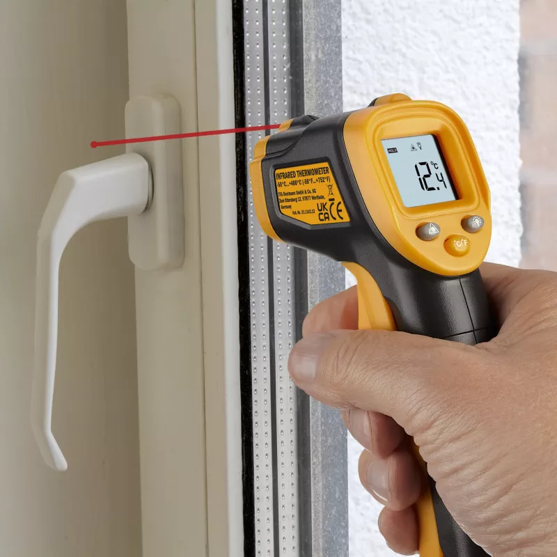 TFA Dostmann RAY LIGHT Termómetro de infravermelhos ótica 12:1 -50 a 400°C medição IR sem contacto (31.1143.13)