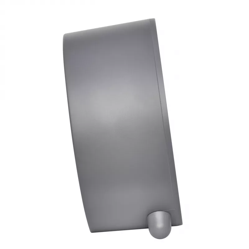 TFA Dostmann 60.1043.10 Despertador de quartzo cinzento com movimento silencioso e alarme crescendo