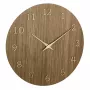 TFA Dostmann 60.3072.23 Relógio de parede de quartzo 298 mm madeira escura