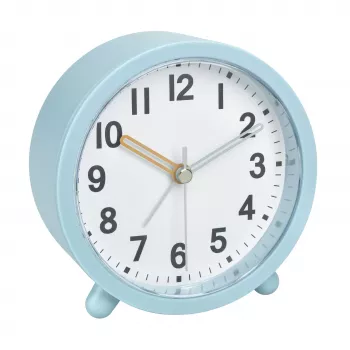 TFA Dostmann 60.1043.20 Despertador de quartzo azul-turquesa