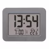 TFA Dostmann 60.2044.10 Despertador de quartzo cinzento com alarme único