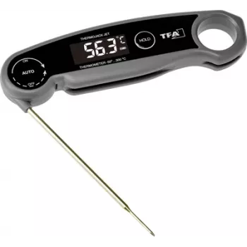 TFA 30.1069.10 Termómetro de cozinha digital com sonda de aço inoxidável, -50 a +300°C, desligamento automático