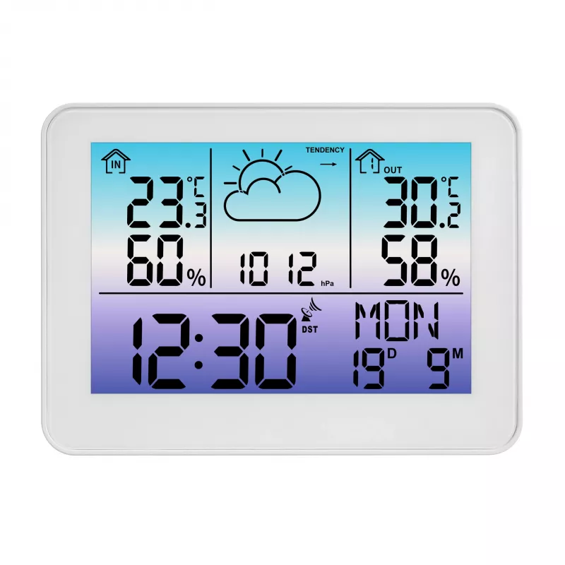 Estação meteorológica sem fios TFA METEO Sky com previsão de 12 horas, fase da lua e sensor exterior 35.1175.02