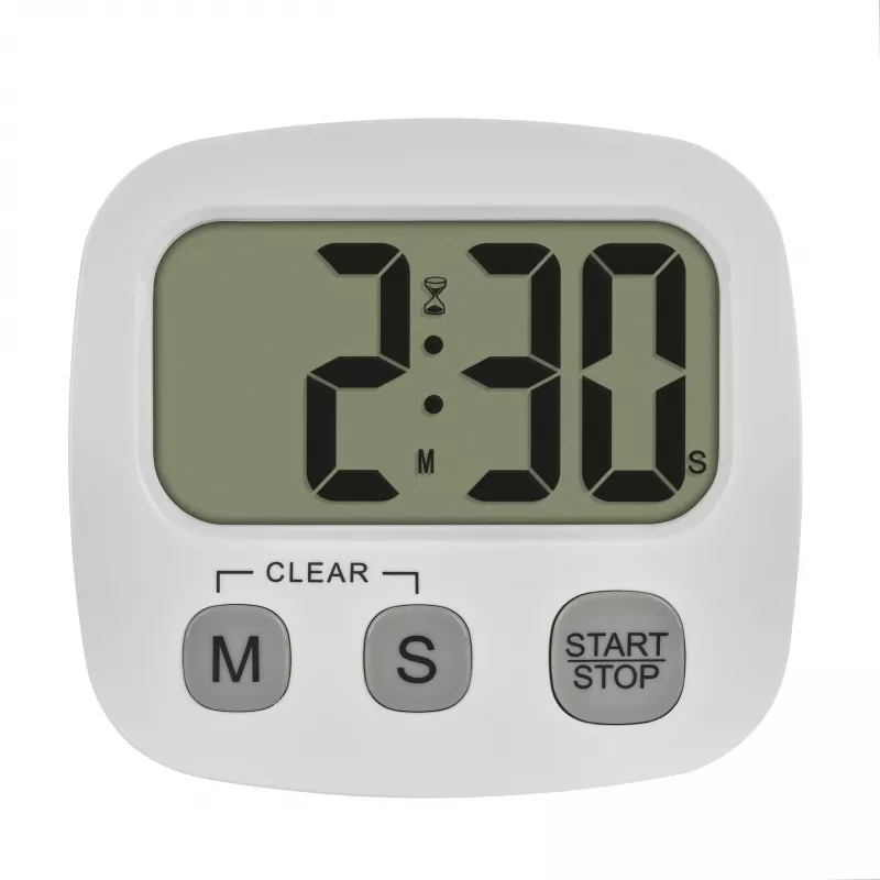 Cronómetro digital de mão TFA Dostmann 38.2057.02 branco
