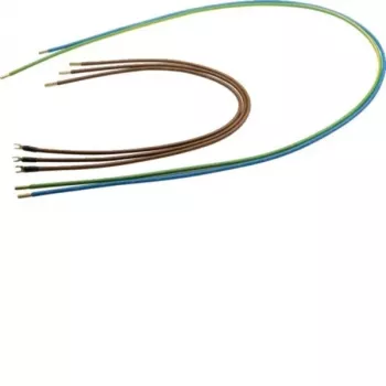 Feixe de cabos de saída Hager 10mm² 4 polos terminal de garfo Y89Y