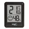 Termo-higrómetro digital TFA Dostmann preto 30.5060.01.03