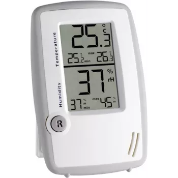 Termo-higrómetro TFA Dostmann 30.5015 – monitor de temperatura e humidade interior com zona de conforto