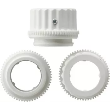 Adaptador de válvula Gira 112600 para atuadores de aquecimento, M30 x 1,5, branco