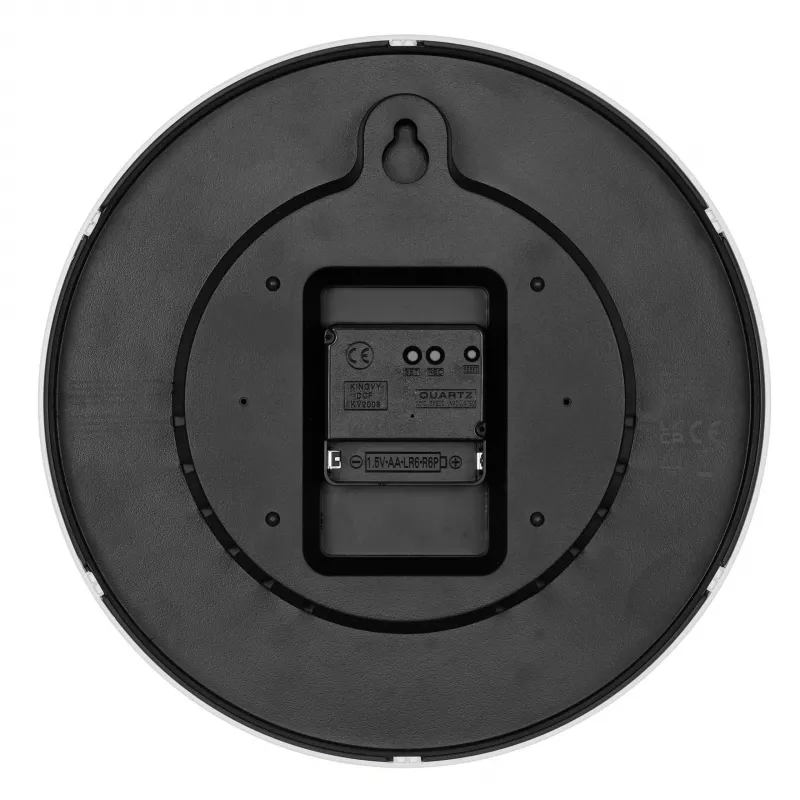 Relógio de parede sem fios TFA Dostmann 60.3550.20 branco