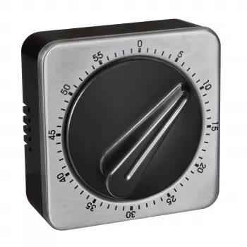 Relógio de cozinha mecânico TFA Dostmann preto 38.1043.01