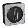 Relógio de cozinha mecânico TFA Dostmann preto 38.1043.01