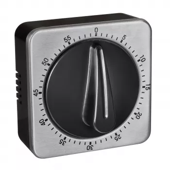 Relógio de cozinha mecânico TFA Dostmann preto 38.1043.01
