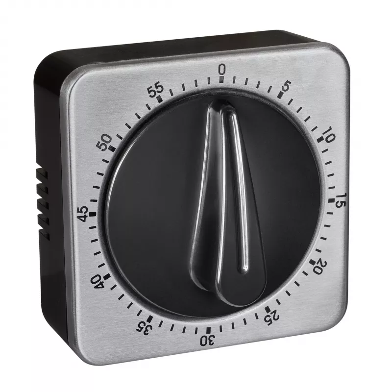 Relógio de cozinha mecânico TFA Dostmann preto 38.1043.01
