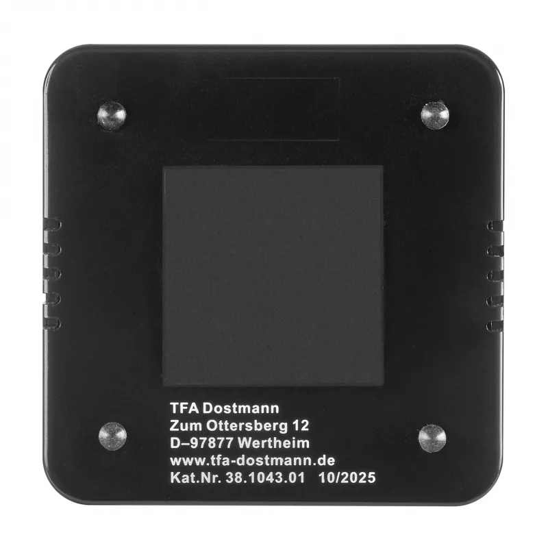 Relógio de cozinha mecânico TFA Dostmann preto 38.1043.01