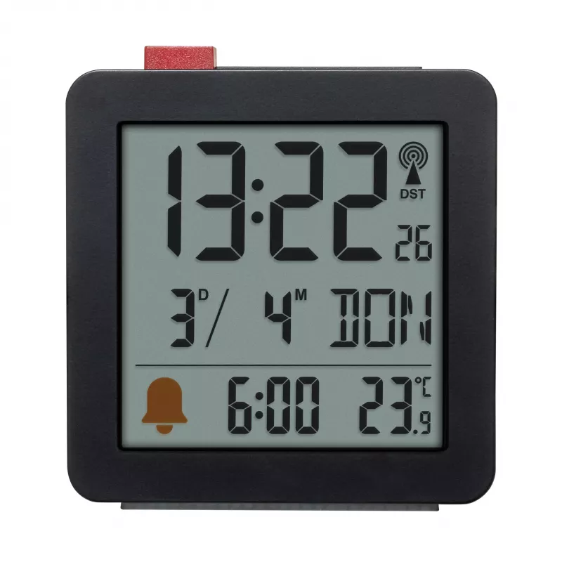 Despertador digital TFA Dostmann preto (60.2566.01)