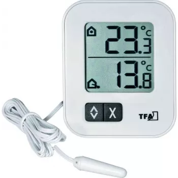 TFA Dostmann 30.1043.02 Termo-higrómetro digital branco