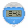 TFA Dostmann TFA.me Kit inicial de termómetro inteligente para piscina com gateway Wi-Fi e sensor flutuante de piscina, branco 35.8110.02