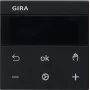 Gira RTR BT System preto Termostato de ambiente 5394005