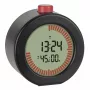 TFA Dostmann 60.2569.01 Despertador rádio-controlado, ecrã grande, temporizador, preto/vermelho