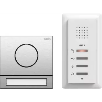 GIRA 2406000 Pacote de sistema de áudio para moradia unifamiliar 106