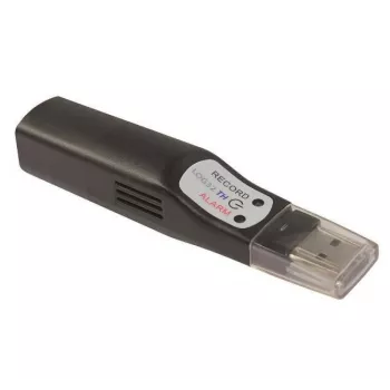 TFA Dostmann registador de dados de temperatura e humidade com interface USB, 50 000 valores de medição, -40 a +70 °C, resolução de 0,1 °C (311.054)