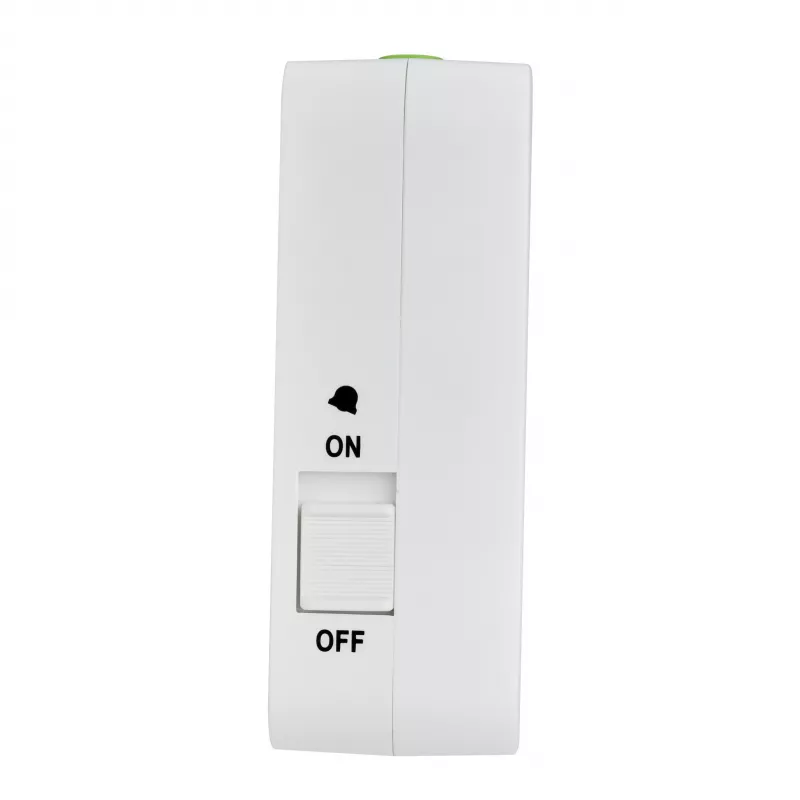 TFA Dostmann Despertador radiofrequência 60.1511.02 branco com ponteiros luminosos