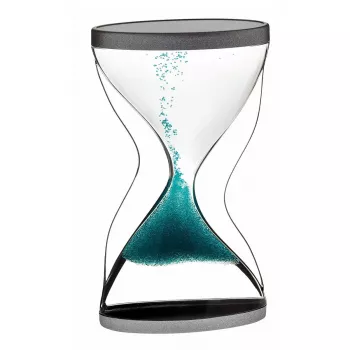 TFA Dostmann Temporizador ampulheta 15 minutos verde mecânico 18.6008.04