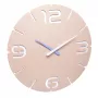 TFA Dostmann Relógio de parede radiofrequência design Contour, rosa antigo/branco (60.3536.16)