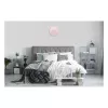 TFA Dostmann Relógio de parede radiofrequência design Contour, rosa antigo/branco (60.3536.16)