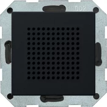 Gira Rádio de encastrar RDS com altifalante, preto 2282005
