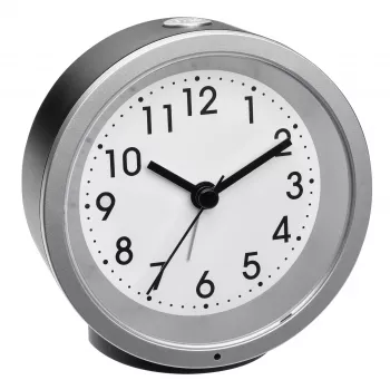 TFA Dostmann 60.1034.01 Despertador de quartzo preto
