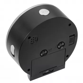 TFA Dostmann 60.1034.01 Despertador de quartzo preto