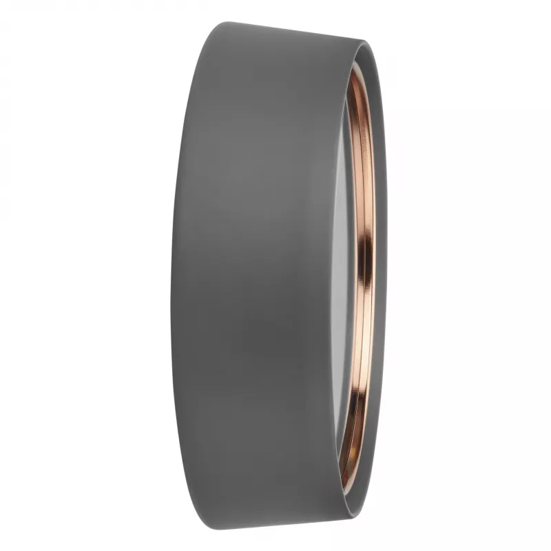 TFA Dostmann 60.3547.10 Relógio de parede sem fios 22,3 cm cinzento cobre