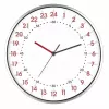 TFA Dostmann 60.3069.02 Relógio de parede de quartzo 304 mm x 48 mm alumínio