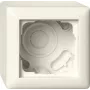 Gira Caixa de superfície 1 módulo com moldura, Standard 55, branco creme 106101