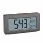 TFA Dostmann 60.2563.10 Despertador rádio-controlado, alarme duplo, antracite