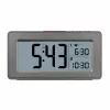 TFA Dostmann 60.2563.10 Despertador rádio-controlado, alarme duplo, antracite