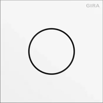Gira Módulo de voz, branco tráfego lacado 5563902