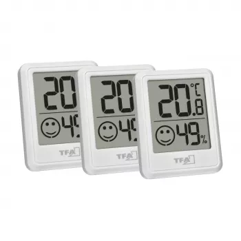 TFA Dostmann COSY Termo-higrómetro, branco 30.5060.02.03