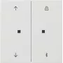 Gira System 3000 Temporizador para estores e persianas com Bluetooth, branco puro brilhante 5367112