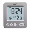 TFA Dostmann COSY Despertador radiofónico, prateado 60.2567.54