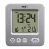TFA Dostmann COSY Despertador radiofónico, prateado 60.2567.54