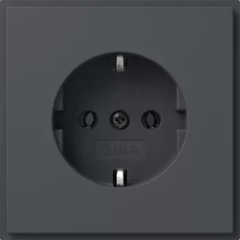 Gira TX_44 Mecanismo de tomada SCHUKO, antracite 418867