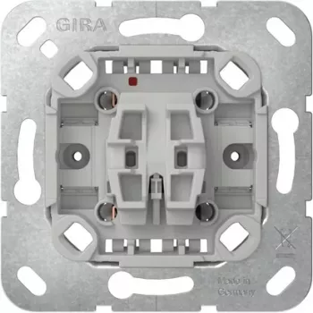 GIRA 387100 módulo de interruptor de tecla, contacto de fecho, 1 polo, 10 A, encastrar