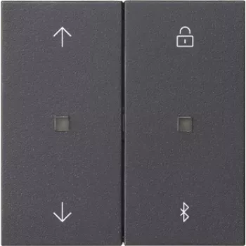 Gira System 3000 temporizador para estore e persiana Bluetooth antracite 536728